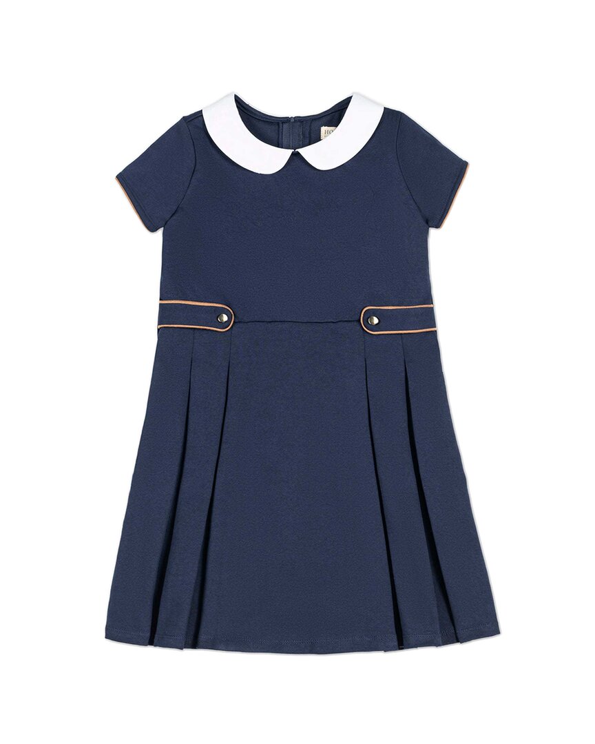 Хоуп & Генри Платье с воротником Питер Пэн и боковыми складками HOPE & HENRY, синий
Хоуп & Генри Платье с воротником Питер Пэн и боковыми складками HOPE & HENRY, синий