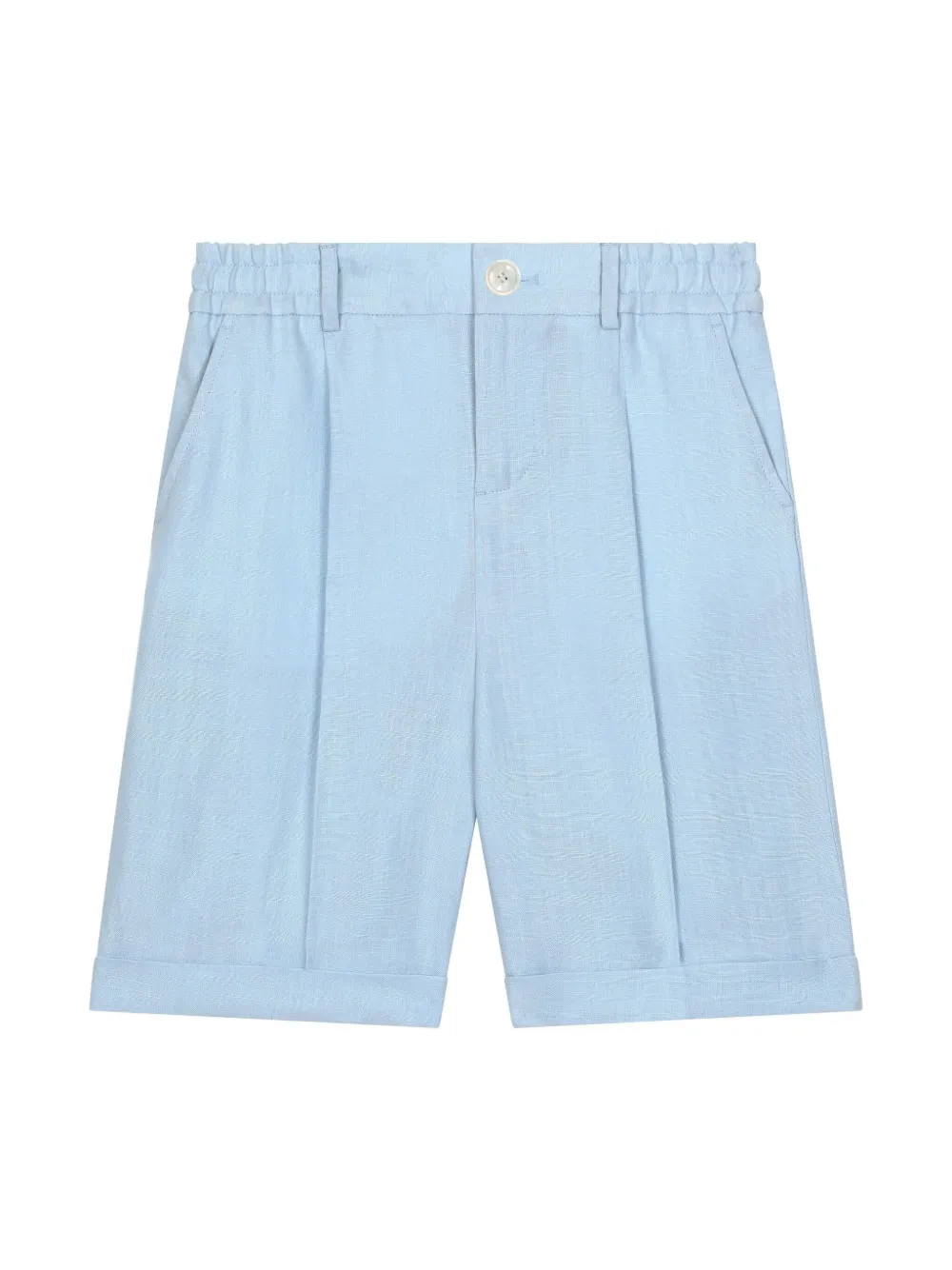 Льняные шорты с вышитым логотипом Dolce & Gabbana Kids, синий
Льняные шорты с вышитым логотипом Dolce & Gabbana Kids, синий