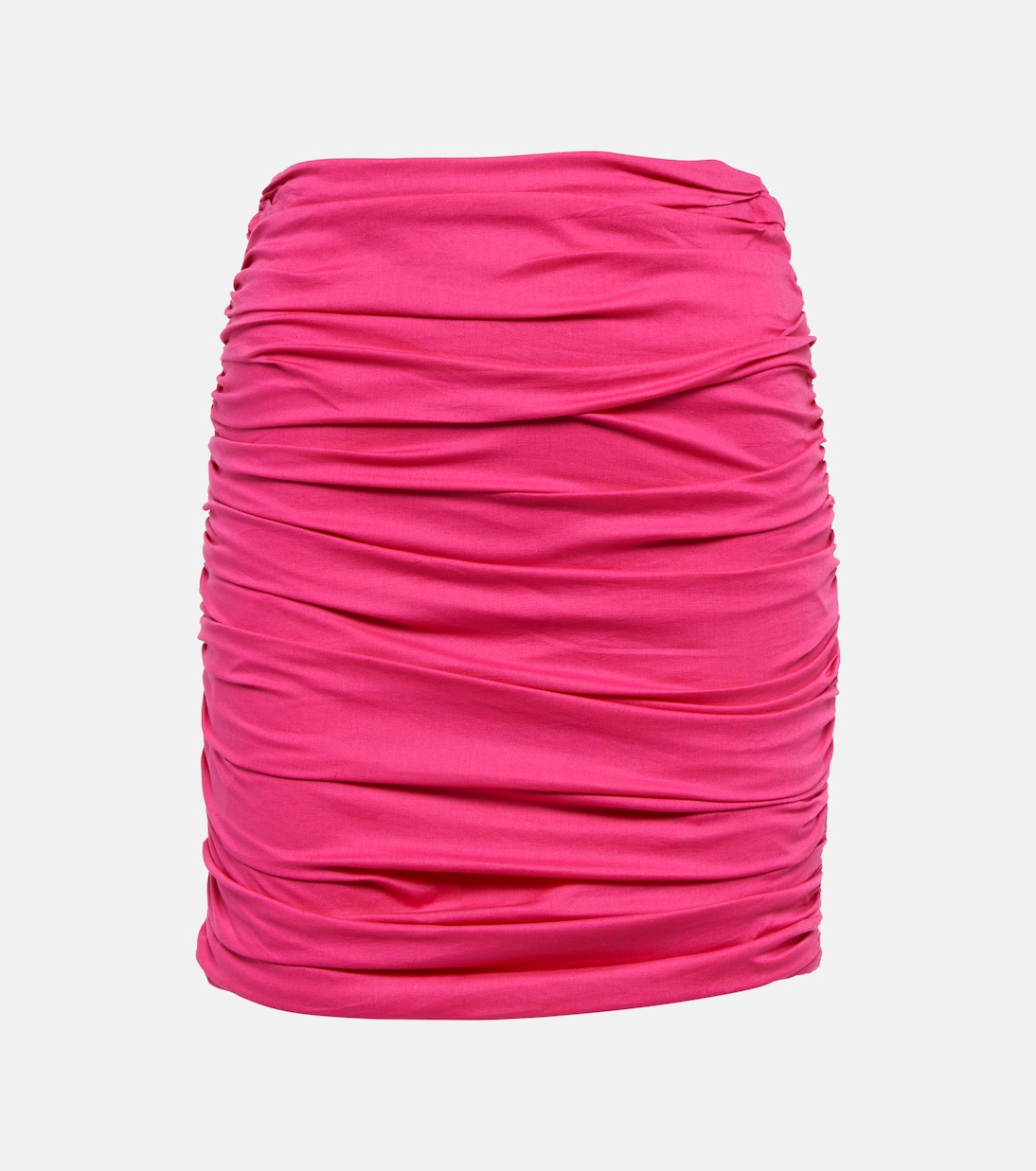 Мини-юбка из смесового хлопка со сборками Giuseppe di Morabito, фуксия
Мини-юбка из смесового хлопка со сборками Giuseppe di Morabito, фуксия