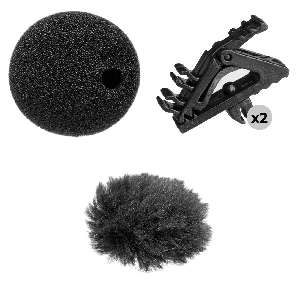 Ветрозащита для микрофона Auray Lavalier Deluxe Accessory Kit (Large) DAK-LL
Ветрозащита для микрофона Auray Lavalier Deluxe Accessory Kit (Large) DAK-LL