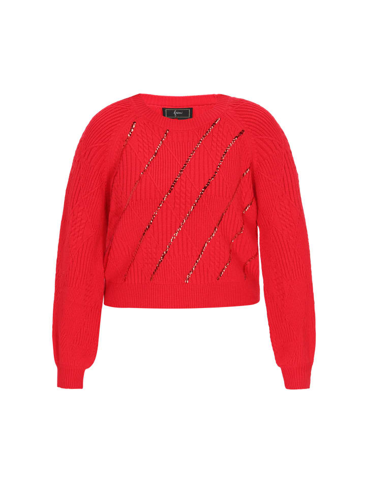 Женский свитер красного цвета faina
Женский свитер красного цвета faina