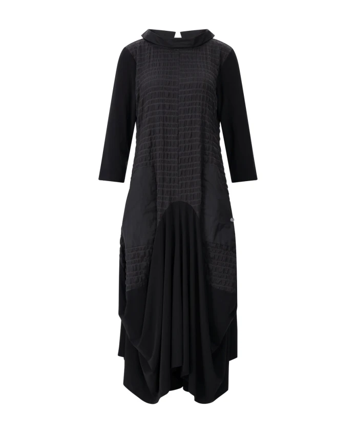 Элегантное платье миди с вафельным дизайном Joseph Ribkoff, черный
Элегантное платье миди с вафельным дизайном Joseph Ribkoff, черный