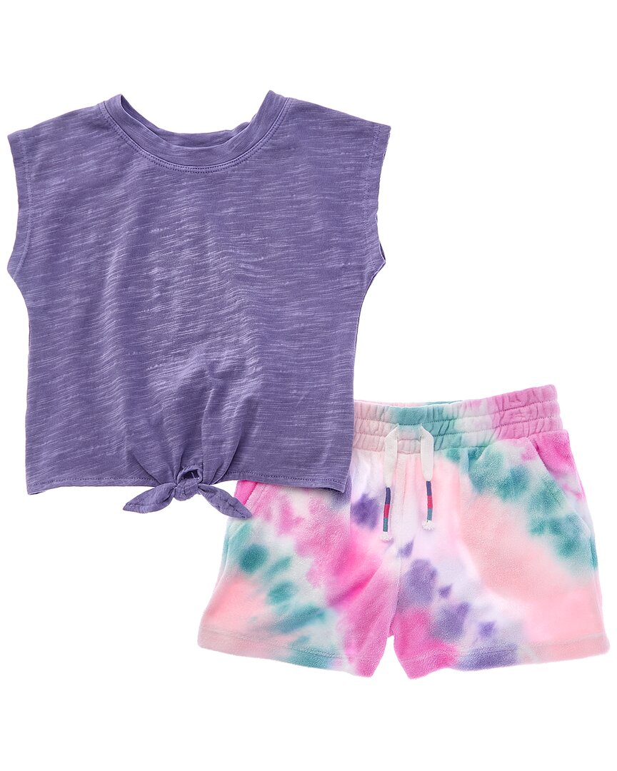 Великолепный 2-предметный комплект топ и шорты в технике тай-дай Daydream Splendid, фиолетовый
Великолепный 2-предметный комплект топ и шорты в технике тай-дай Daydream Splendid, фиолетовый