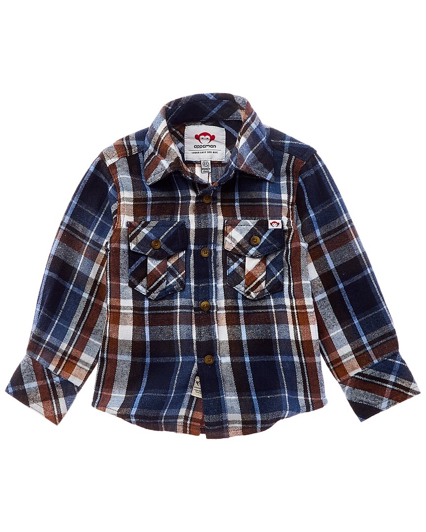 Рубашка из фланели Appaman, синий
Рубашка из фланели Appaman, синий