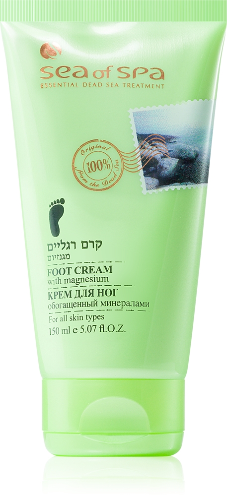 Крем для ног Essential Dead Sea Treatment с минералами Мертвого моря Sea Of Spa, 150 мл
Крем для ног Essential Dead Sea Treatment с минералами Мертвого моря Sea Of Spa, 150 мл