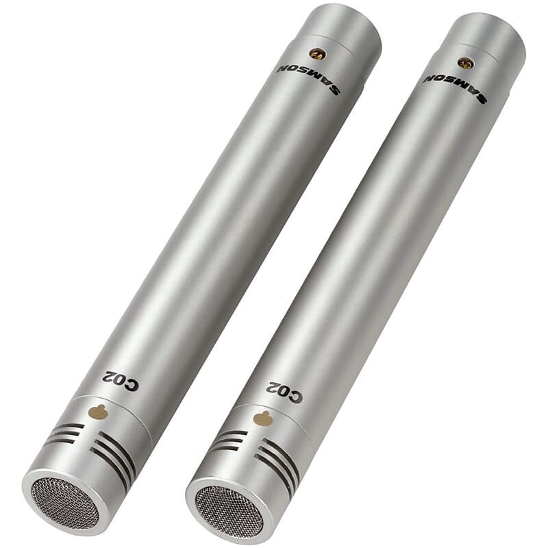 Микрофон Samson C02 Small-Diaphragm Supercardioid Pencil Condenser Mics (Stereo Pair)
Микрофон Samson C02 Small-Diaphragm Supercardioid Pencil Condenser Mics (Stereo Pair)