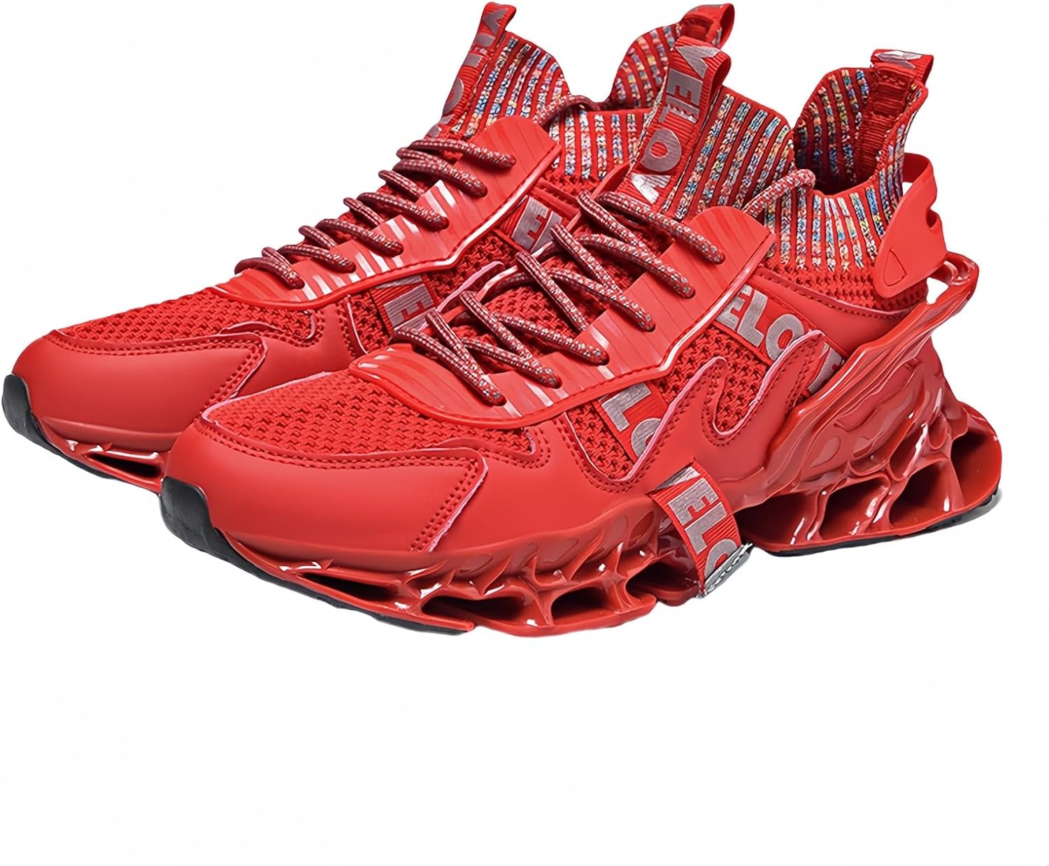 Высокие кроссовки для мужчин, модные беговые с амортизатором, противоскользящие, для улицы, для тренировок и баскетбола Warktmy, красный
Высокие кроссовки для мужчин, модные беговые с амортизатором, противоскользящие, для улицы, для тренировок и баскетбола Warktmy, красный