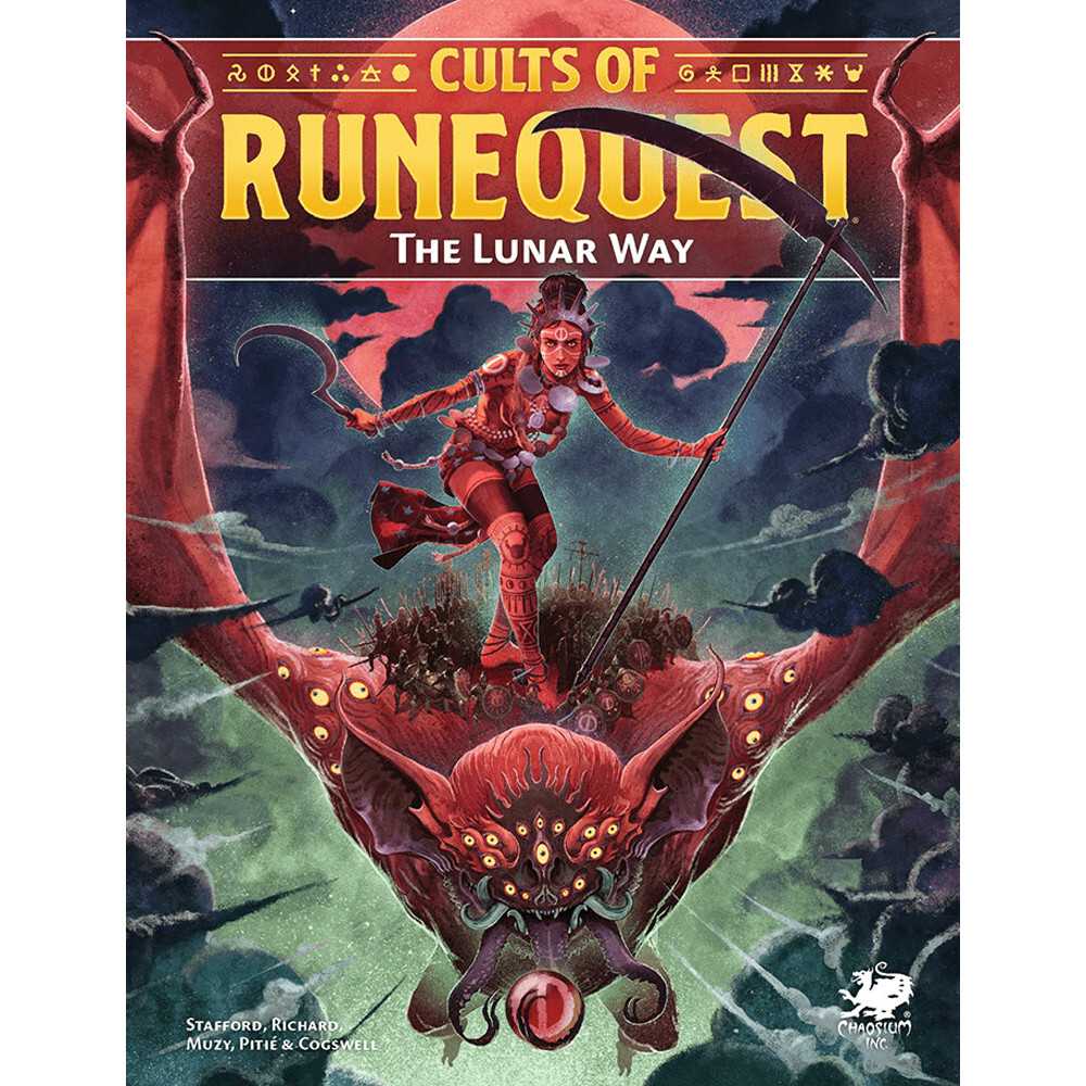 Ролевая игра Chaosium Cults of RuneQuest: The Lunar Way
Ролевая игра Chaosium Cults of RuneQuest: The Lunar Way