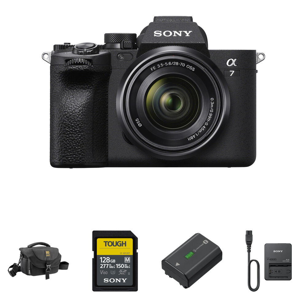 Беззеркальная камера Sony a7 IV Mirrorless Camera with 28-70mm f/3.5-5.6 Lens and
Беззеркальная камера Sony a7 IV Mirrorless Camera with 28-70mm f/3.5-5.6 Lens and