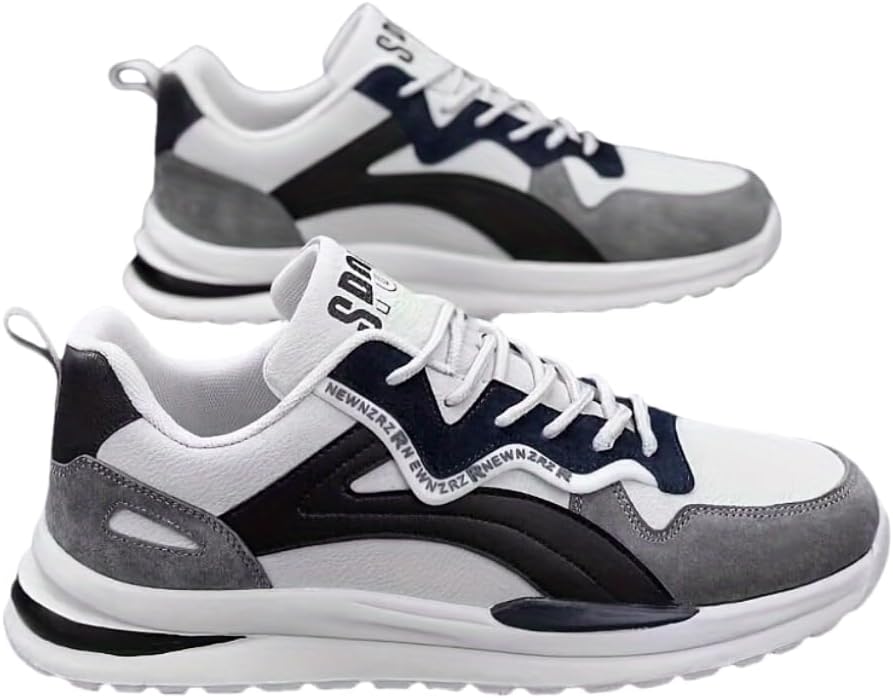 Мужские модные кроссовки низкие, удобные, нескользящие и прочные на шнуровке для тренировок на улице Hhhchpm, белый/черный
Мужские модные кроссовки низкие, удобные, нескользящие и прочные на шнуровке для тренировок на улице Hhhchpm, белый/черный