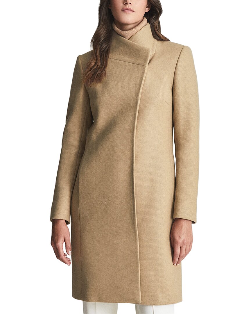 Reiss Mia шерстяное миди пальто, бежевый
Reiss Mia шерстяное миди пальто, бежевый