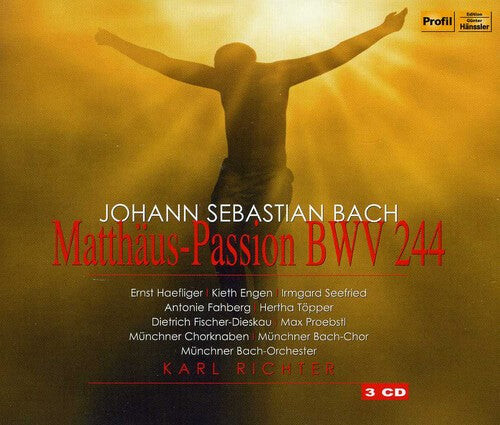 CD диск Bach / Munchner Bach-Chor Und Orchester / Richter: Matthaus-Passion BWV 244
CD диск Bach / Munchner Bach-Chor Und Orchester / Richter: Matthaus-Passion BWV 244