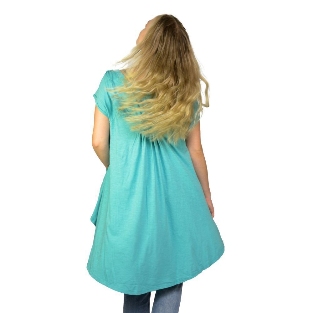 Женская красочная туника оверсайз из хлопка — отличный вариант для лета, пуговицы спереди, привлекательный свободный топ WEAR SIERRA, голубой
Женская красочная туника оверсайз из хлопка — отличный вариант для лета, пуговицы спереди, привлекательный свободный топ WEAR SIERRA, голубой