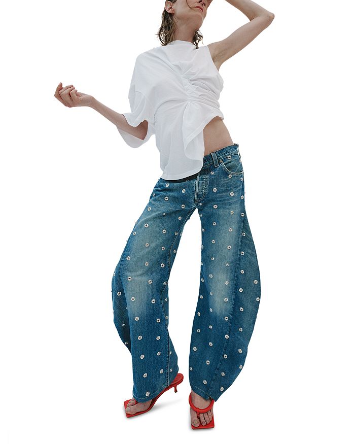 Асимметричный топ с драпировкой A.W.A.K.E. MODE, белый
Асимметричный топ с драпировкой A.W.A.K.E. MODE, белый