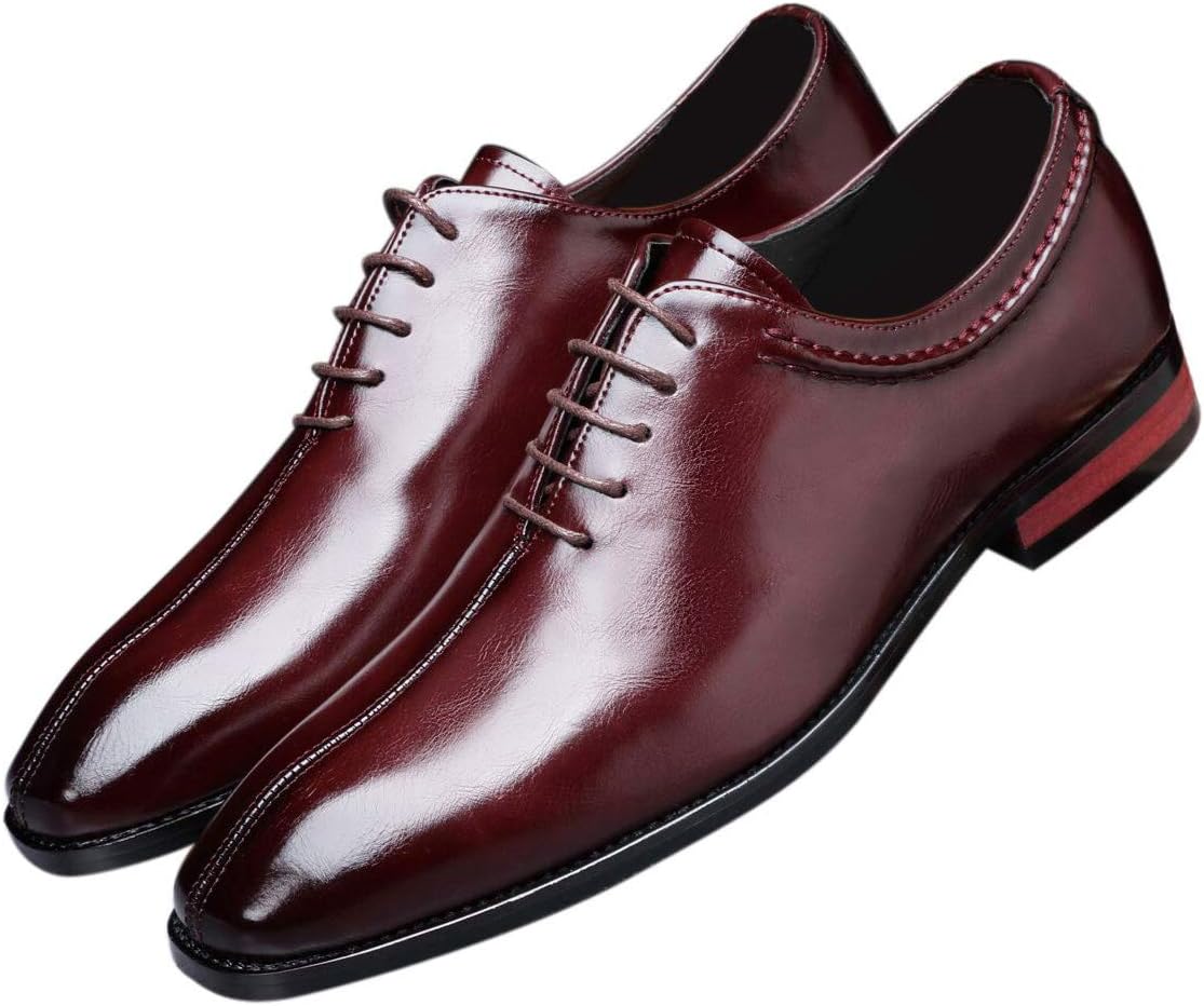 Мужские кожаные классические оксфорды с шнуровкой, Италия, модель Prince, современные формальные туфли целиком из кожи Santimon, бордовый
Мужские кожаные классические оксфорды с шнуровкой, Италия, модель Prince, современные формальные туфли целиком из кожи Santimon, бордовый