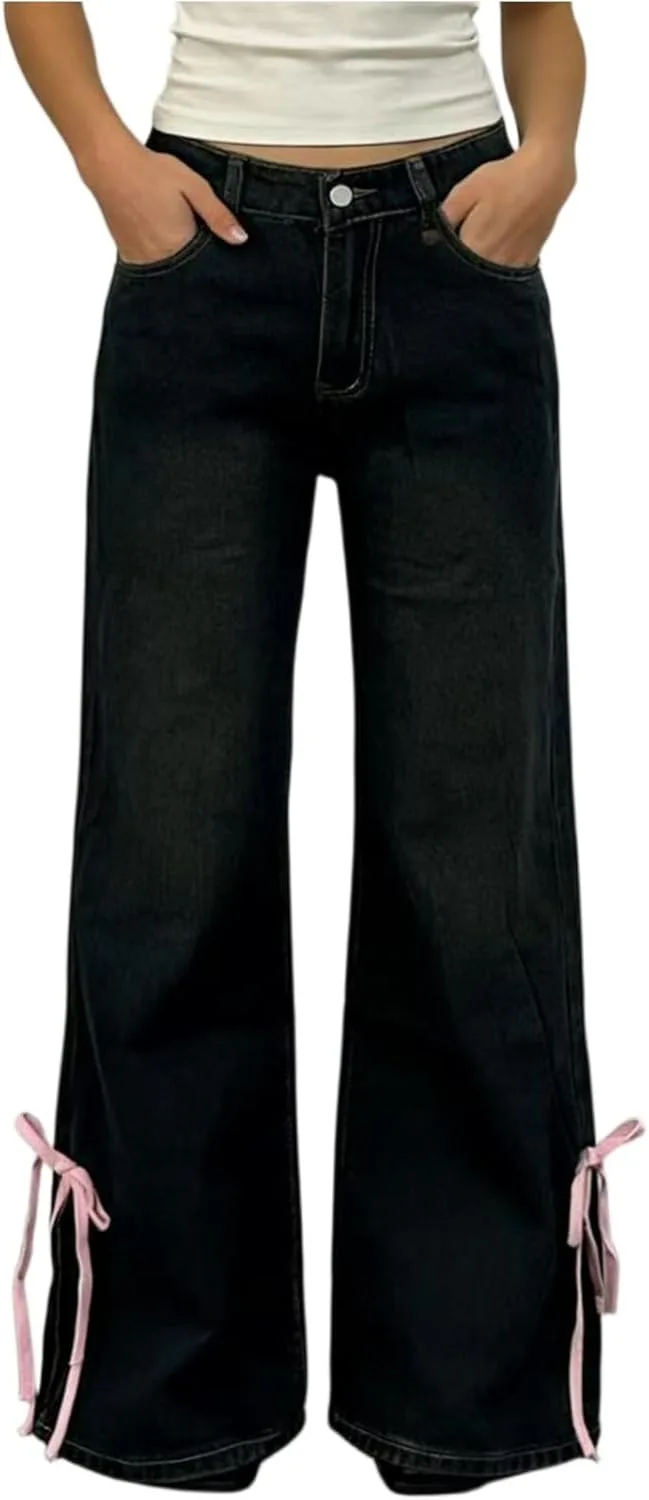 Женские джинсы с прямыми штанинами и высокой талией HYYGOCCTV
Женские джинсы с прямыми штанинами и высокой талией HYYGOCCTV