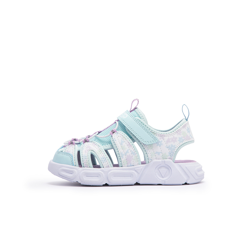 Детские сандалии с низким дышащим противоскользящим верхом XTEP, синий 
Детские сандалии с низким дышащим противоскользящим верхом XTEP, синий