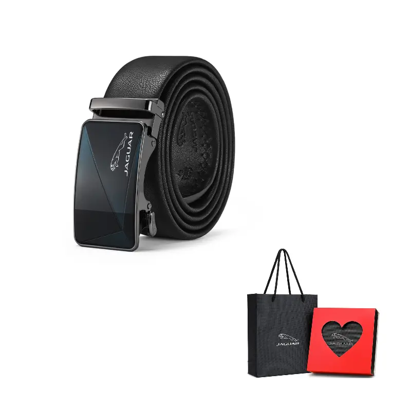 JAGUAR Роскошный мужской кожаный ремень для делового стиля с автоматической пряжкой черный шириной 3.5 см, Black
JAGUAR Роскошный мужской кожаный ремень для делового стиля с автоматической пряжкой черный шириной 3.5 см, Black