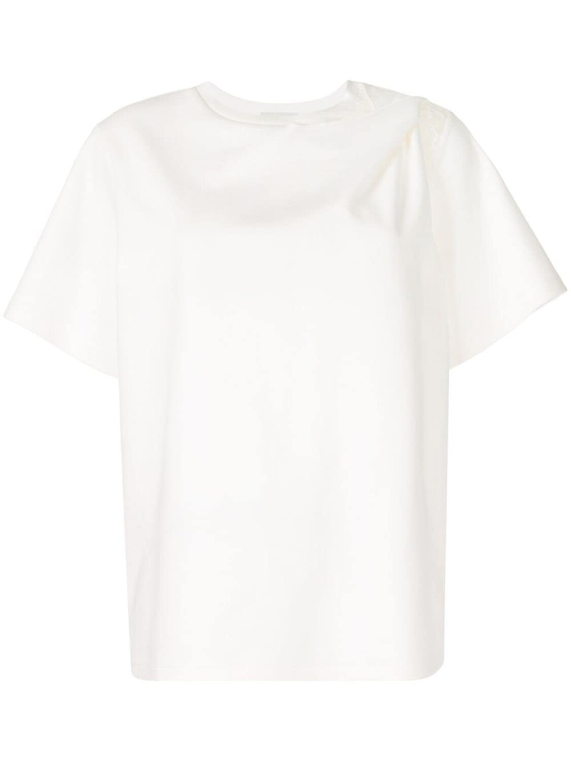 Goen.J блузка с перекрученной деталью, белый
Goen.J блузка с перекрученной деталью, белый