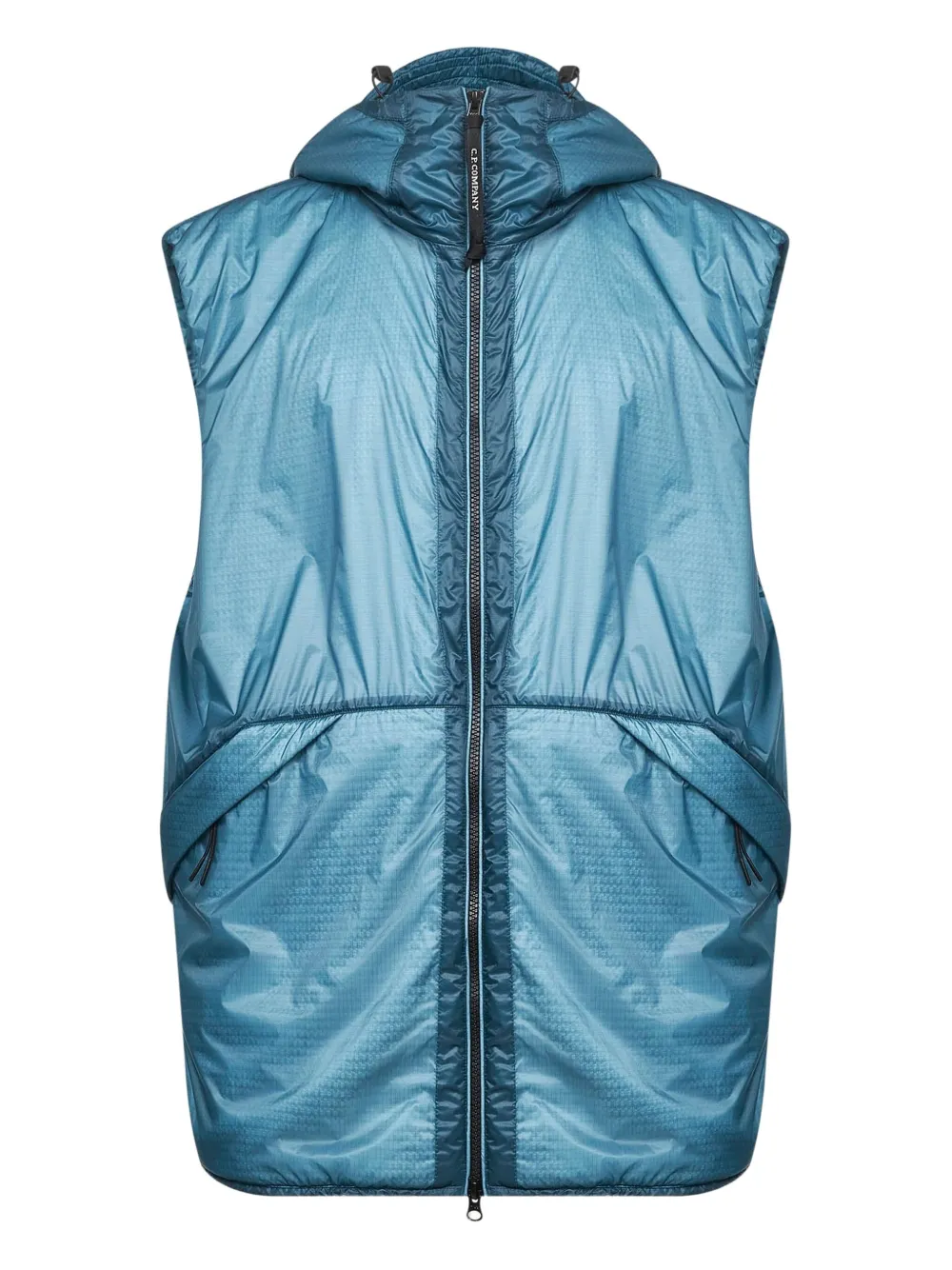 Жилет с капюшоном и очками C.P. Company, синий
Жилет с капюшоном и очками C.P. Company, синий