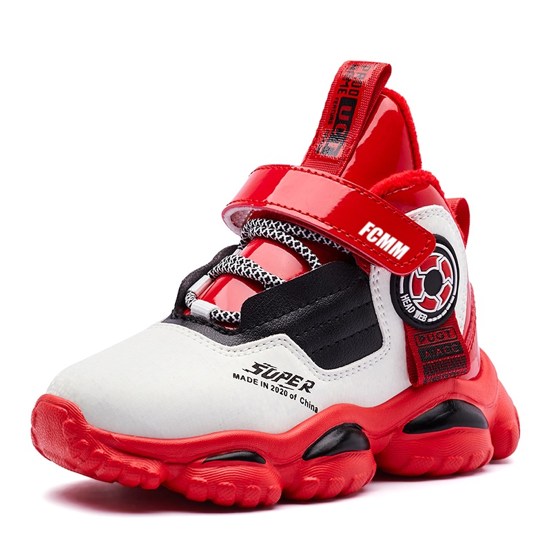 Баскетбольные кроссовки с противоскользящей подошвой, износостойкие, детские FCMM, красный
Баскетбольные кроссовки с противоскользящей подошвой, износостойкие, детские FCMM, красный