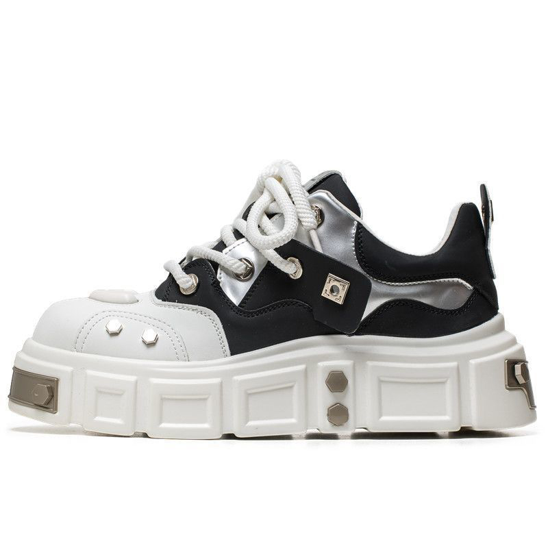 ZUOSAISI Абразивостойкие дышащие низкие скейтерские кроссовки для мужчин с эффектом увеличения роста бело-черные, цвет White Black
ZUOSAISI Абразивостойкие дышащие низкие скейтерские кроссовки для мужчин с эффектом увеличения роста бело-черные, цвет White Black