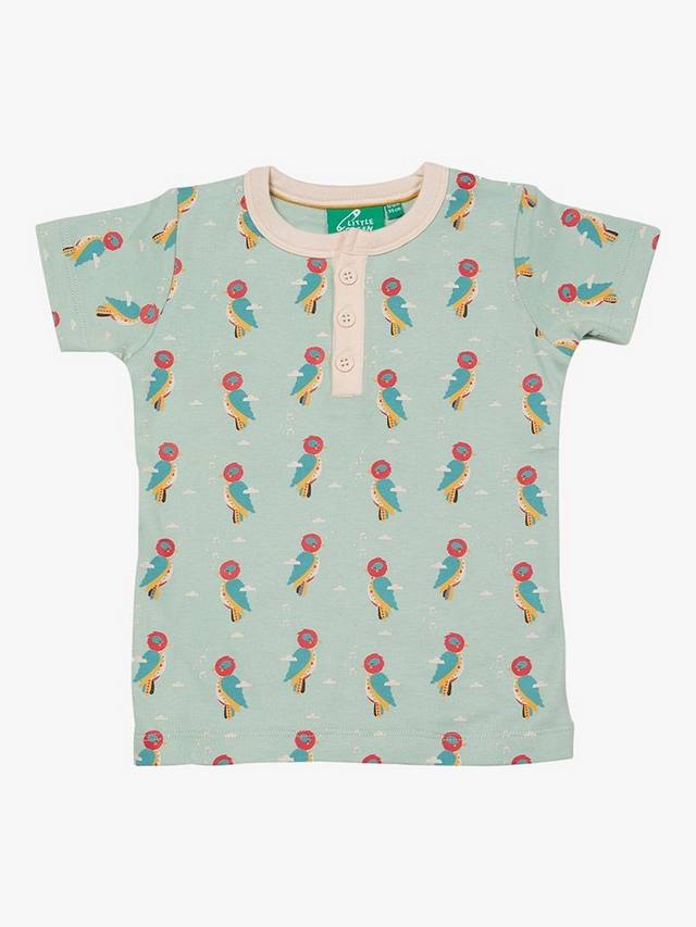 Детская футболка с пуговицами в виде дятла Little Green Radicals, цвет Powder Blue
Детская футболка с пуговицами в виде дятла Little Green Radicals, цвет Powder Blue