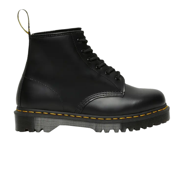 Мужские ботинки Dr. Martens 101 из гладкой кожи с отстрочкой, черный
Мужские ботинки Dr. Martens 101 из гладкой кожи с отстрочкой, черный