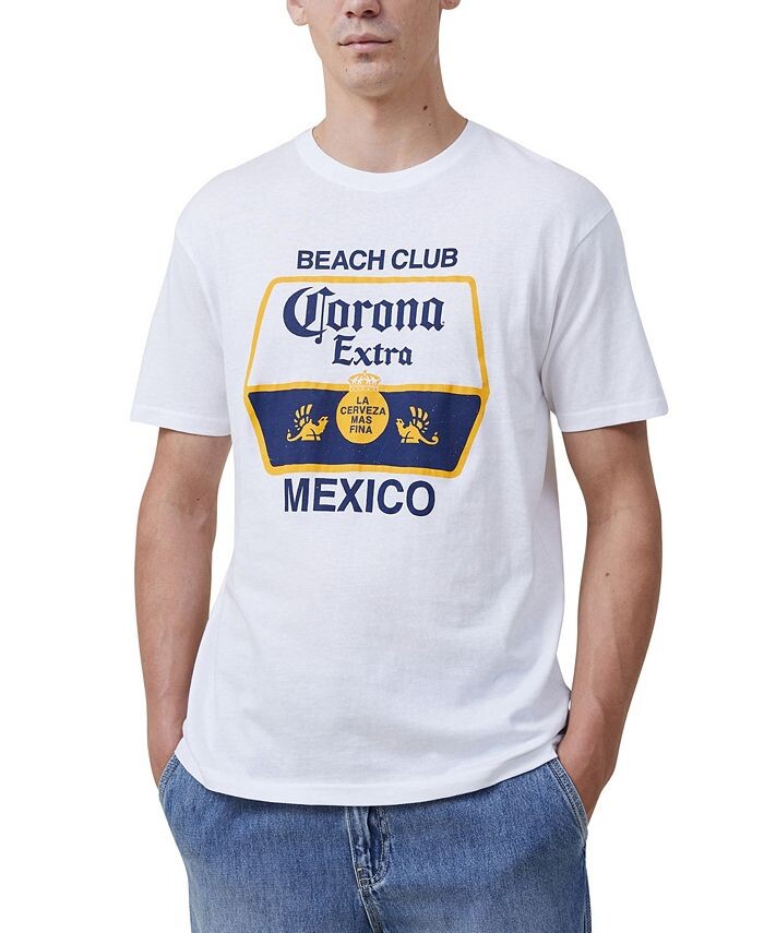Мужская футболка свободного кроя Corona Premium Premium COTTON ON, цвет Vintage White, Corona - La Vida Nas Fi
Мужская футболка свободного кроя Corona Premium Premium COTTON ON, цвет Vintage White, Corona - La Vida Nas Fi