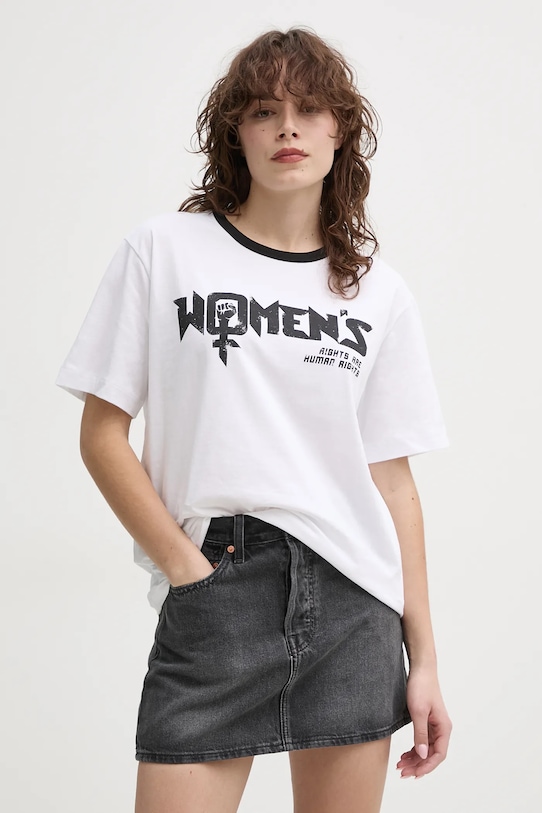 Хлопковая футболка FILISHA Munthe, белый
Хлопковая футболка FILISHA Munthe, белый