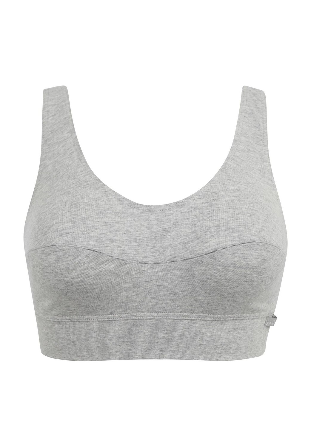 Бюстье ЭЛАСТИК, хлопковый трикотаж, эластичное, однотонное, для женщин CALIDA, цвет Grau Meliert
Бюстье ЭЛАСТИК, хлопковый трикотаж, эластичное, однотонное, для женщин CALIDA, цвет Grau Meliert