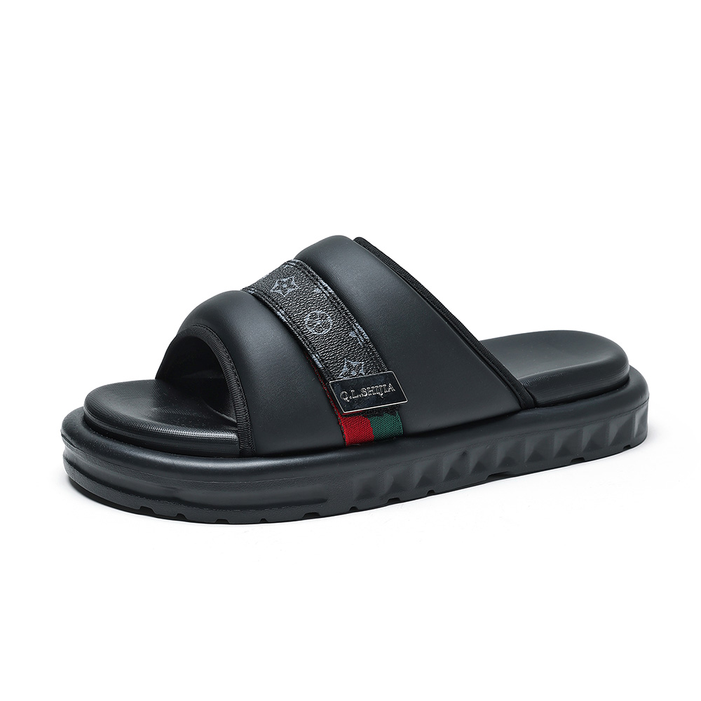 Сандалии-слайдеры EVA с противоскользящим покрытием и амортизаторами для мужчин Wolves • Family QUNLANGSHIJIA, Black
Сандалии-слайдеры EVA с противоскользящим покрытием и амортизаторами для мужчин Wolves • Family QUNLANGSHIJIA, Black