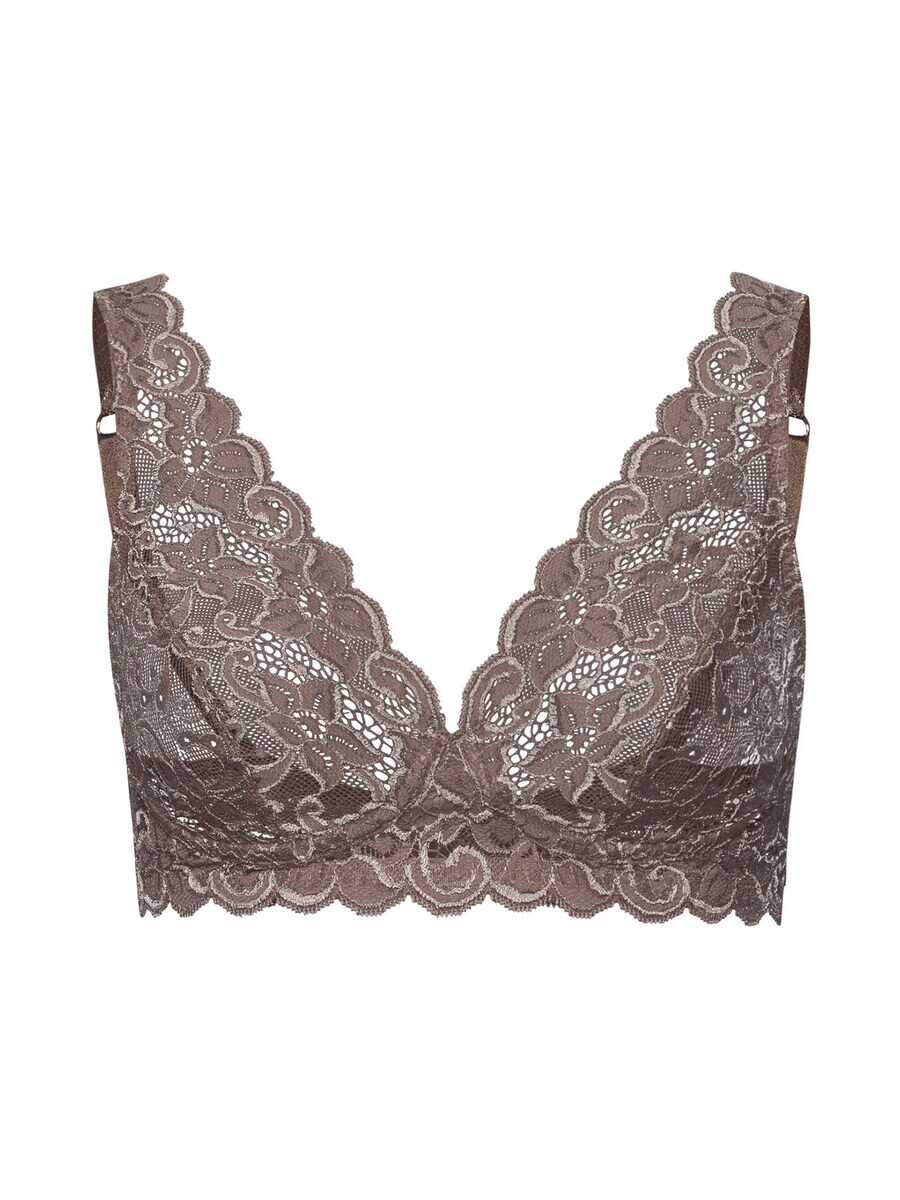 Бюстгальтер Hanro Triangle Bra Moments, серо-коричневый
Бюстгальтер Hanro Triangle Bra Moments, серо-коричневый