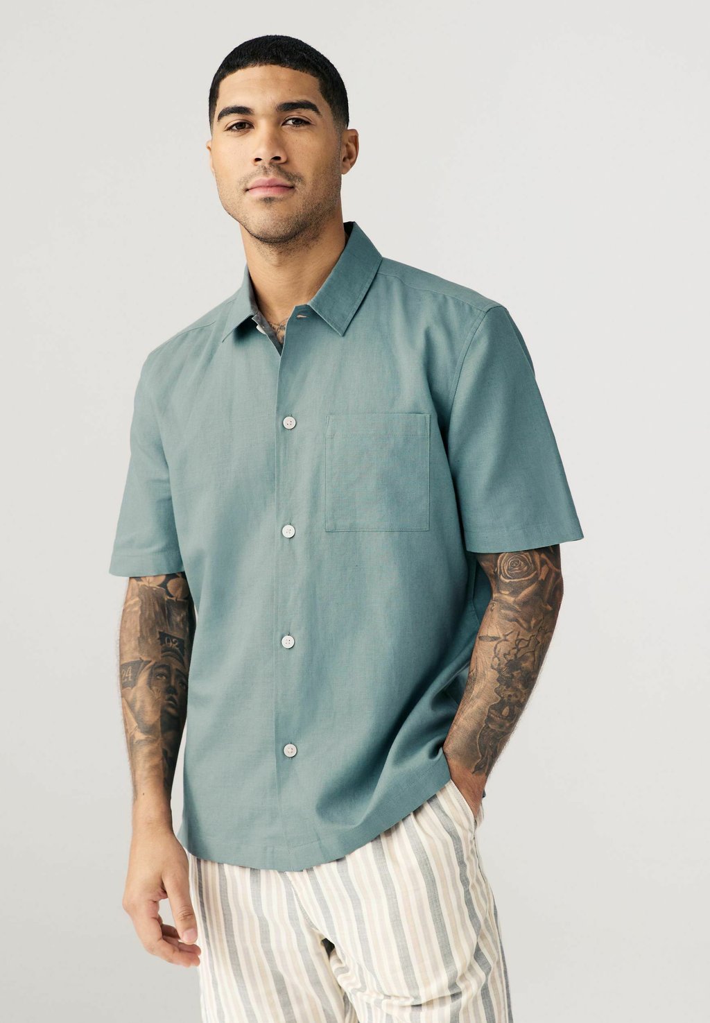 Рубашка STANDARD FIT Next, зеленый
Рубашка STANDARD FIT Next, зеленый