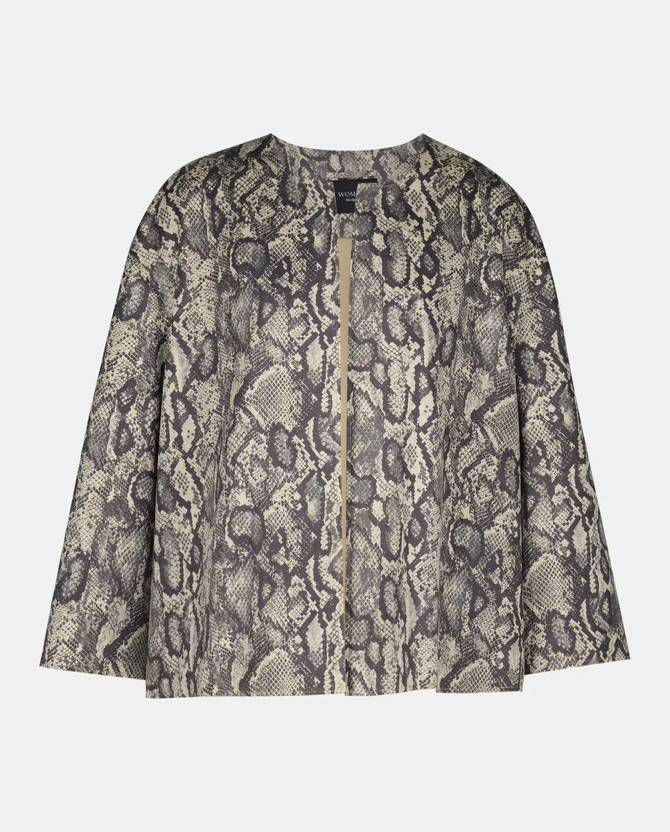 Женское пальто из антелина с принтом Woman El Corte Inglés, черный
Женское пальто из антелина с принтом Woman El Corte Inglés, черный