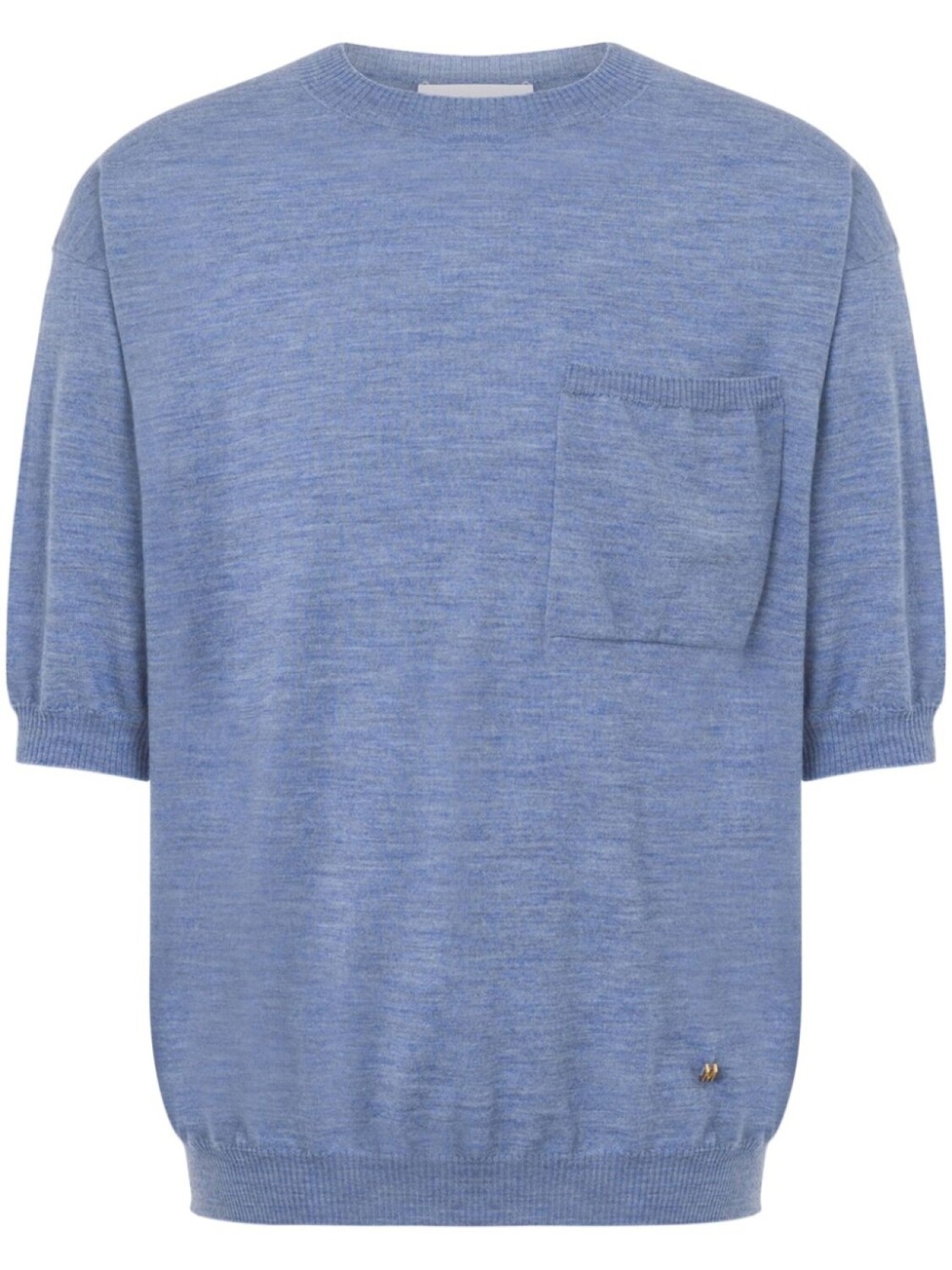 Футболка тонкой вязки Moschino, синий
Футболка тонкой вязки Moschino, синий