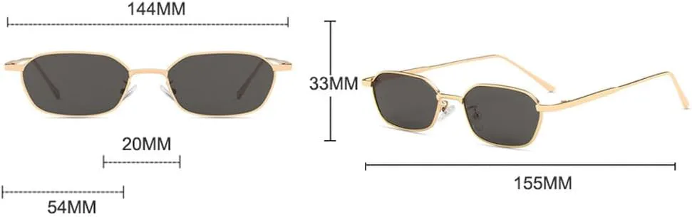 Маленькие солнцезащитные очки для женщин и мужчин в стиле стимпанк с металлической оправой, ретро-очки для мужчин с защитой от УФ-излучения UV400 TKKTLLT, C5gold-red
Маленькие солнцезащитные очки для женщин и мужчин в стиле стимпанк с металлической оправой, ретро-очки для мужчин с защитой от УФ-излучения UV400 TKKTLLT, C5gold-red