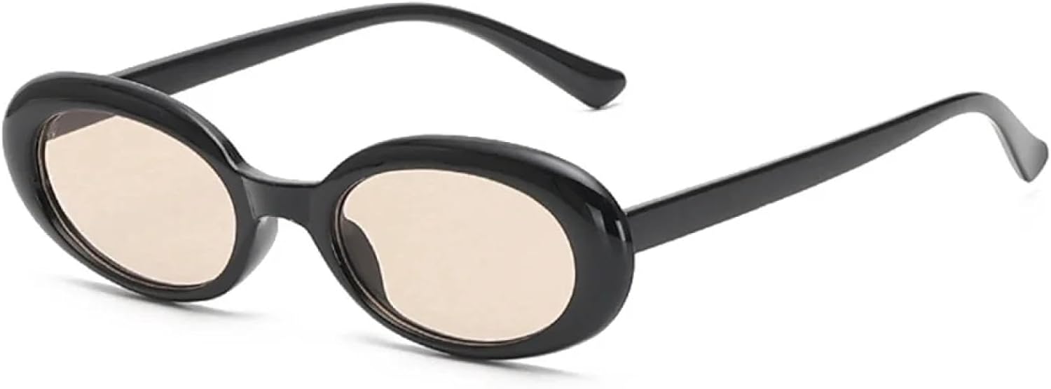 Ретро овальные солнцезащитные очки в маленькой оправе для женщин и мужчин, очки желейного цвета, защита от УФ-излучения UV400, модные солнцезащитные очки с овальными линзами generic, Black Tea
Ретро овальные солнцезащитные очки в маленькой оправе для женщин и мужчин, очки желейного цвета, защита от УФ-излучения UV400, модные солнцезащитные очки с овальными линзами generic, Black Tea