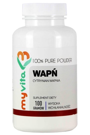 Кальций порошок (цитрат кальция) MyVita 100 г
Кальций порошок (цитрат кальция) MyVita 100 г
