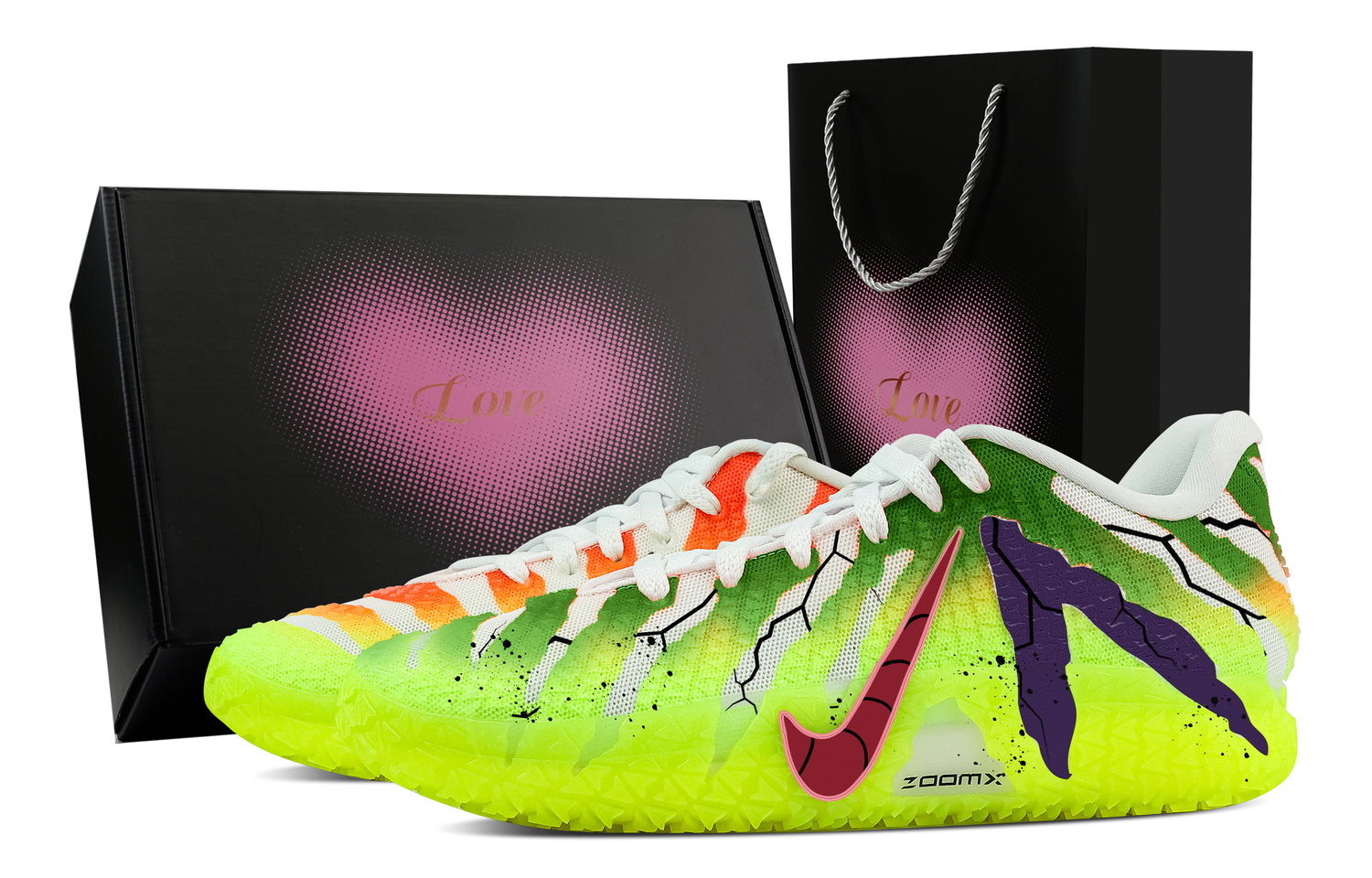 Nike Мужские низкие баскетбольные кроссовки Ja Morant 3 Mentor, Heart Box Rebound Grip, зеленые
Nike Мужские низкие баскетбольные кроссовки Ja Morant 3 Mentor, Heart Box Rebound Grip, зеленые