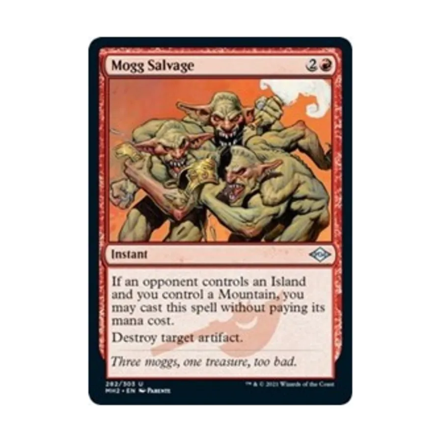 CCG Спасение Могга (U), MTG - Modern Horizons 2
CCG Спасение Могга (U), MTG - Modern Horizons 2