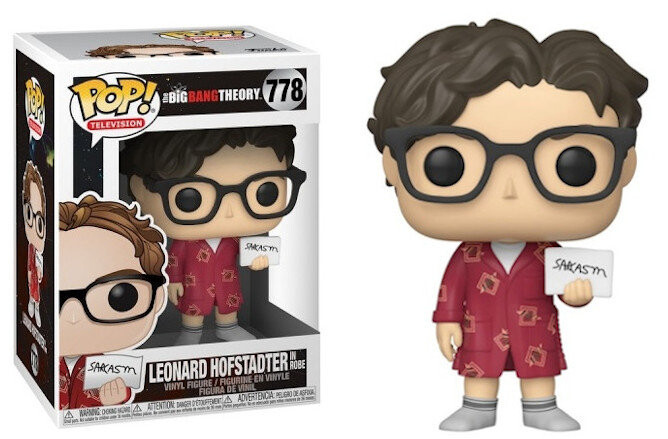 Funko POP! Телевидение, коллекционная фигурка, Теория большого взрыва, Леонард Хофштадтер, 778
Funko POP! Телевидение, коллекционная фигурка, Теория большого взрыва, Леонард Хофштадтер, 778
