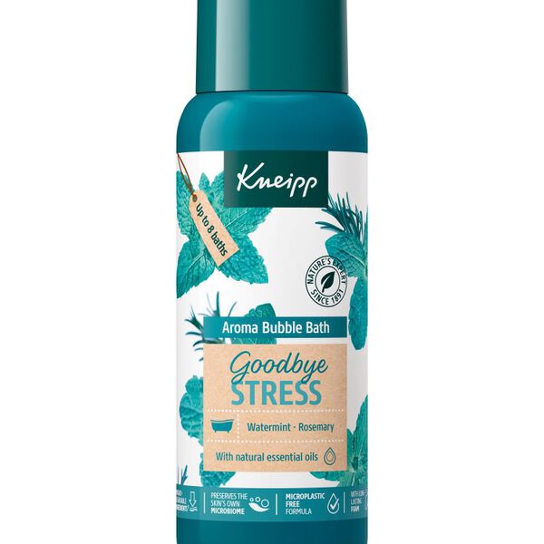 Ароматная пена для ванн розмарин и мята, 400 мл Kneipp Goodbye stress
Ароматная пена для ванн розмарин и мята, 400 мл Kneipp Goodbye stress