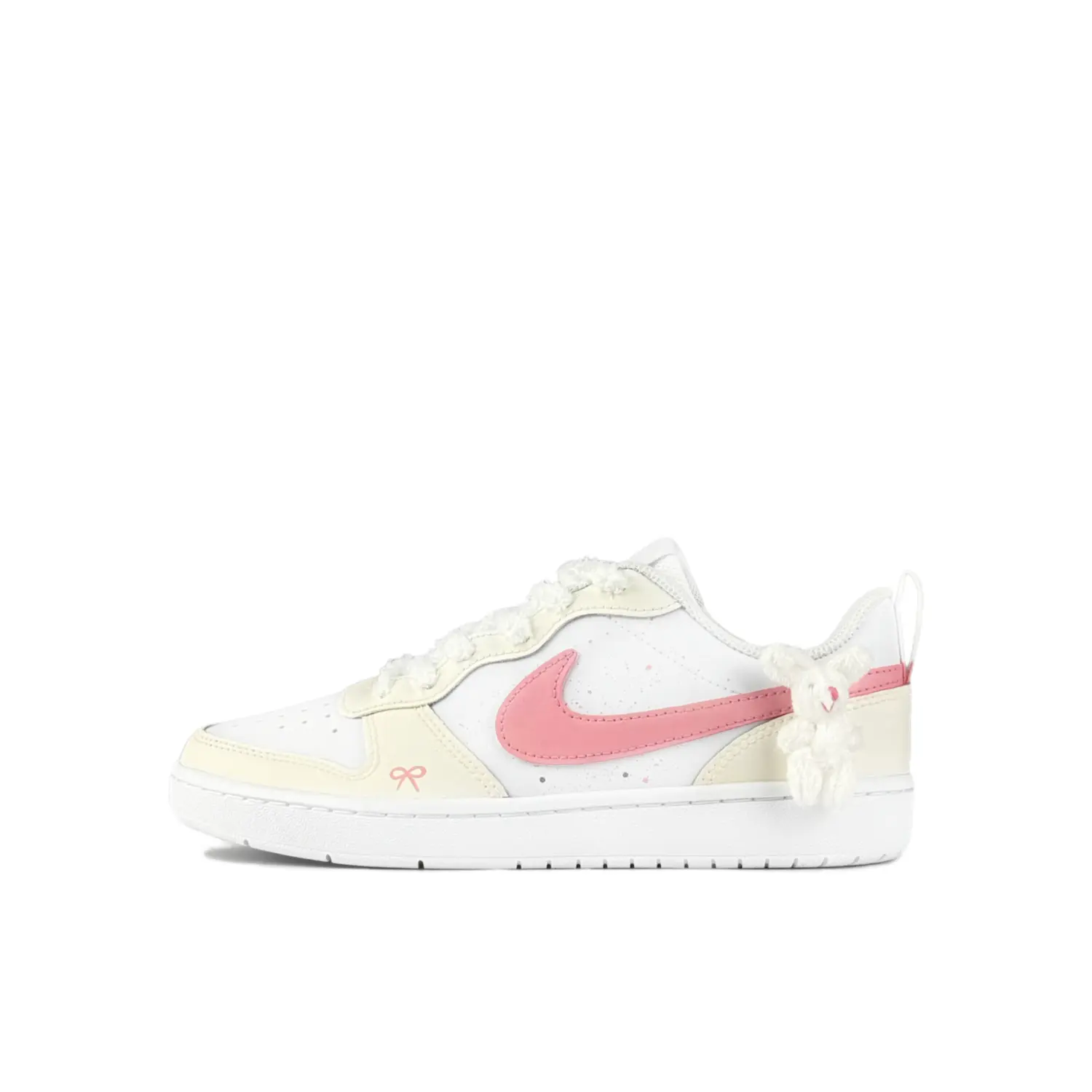 Court Borough Velvet Rabbit Pudding Slip Resistant Abrasion Resistant Low top Skateboard Shoes White Kids' Nike, розовый
Court Borough Velvet Rabbit Pudding Slip Resistant Abrasion Resistant Low top Skateboard Shoes White Kids' Nike, розовый
