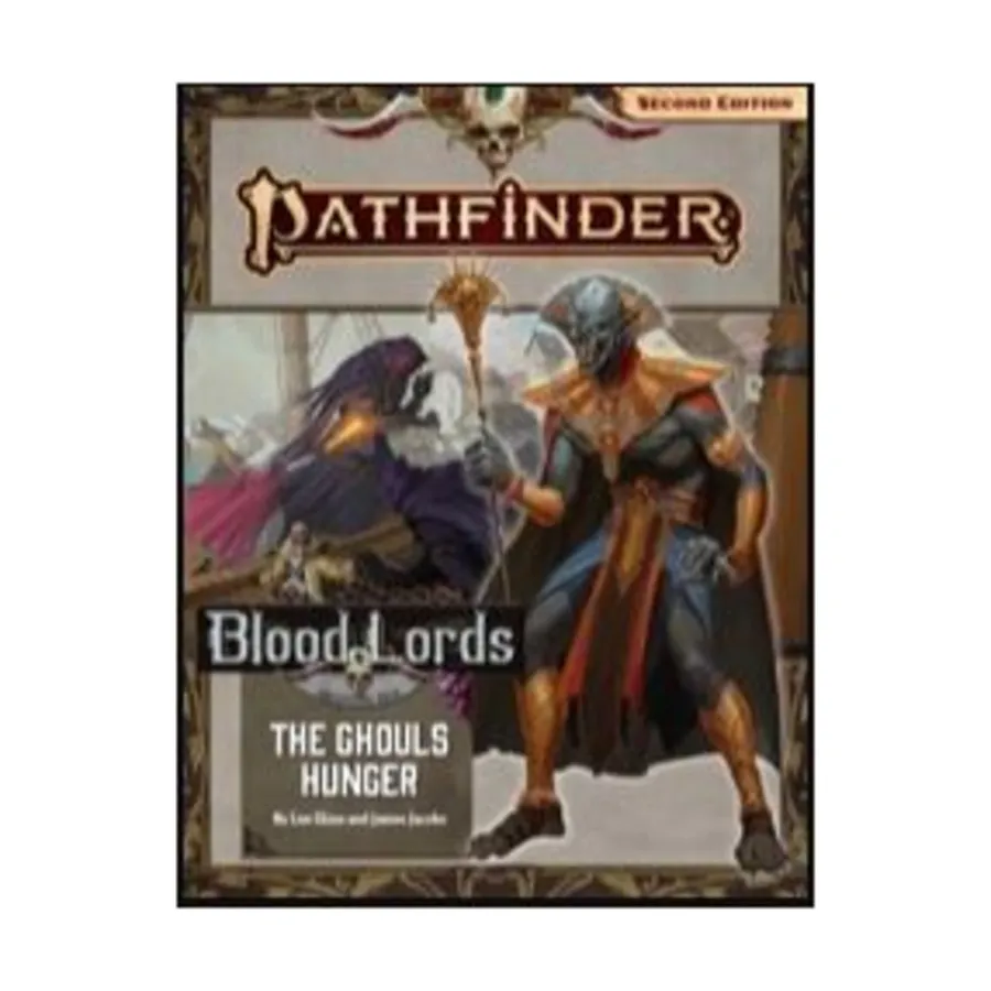 #184 "Blood Lords #4 - The Ghouls Hunger", Pathfinder Roleplaying Game (2nd Edition) - Adventure Path #175 - #200, мягкая обложка
#184 "Blood Lords #4 - The Ghouls Hunger", Pathfinder Roleplaying Game (2nd Edition) - Adventure Path #175 - #200, мягкая обложка