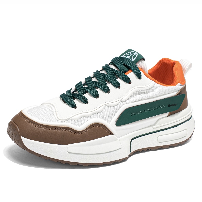 Низкие, износостойкие, нескользящие, массивные, мужские кроссовки BAKE, Black
Низкие, износостойкие, нескользящие, массивные, мужские кроссовки BAKE, Black