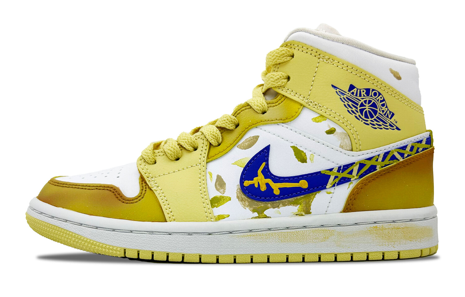 Кроссовки Air Jordan 1 Vintage Basketball Shoes Women's Mid-top White/brown/yellow, желтый
Кроссовки Air Jordan 1 Vintage Basketball Shoes Women's Mid-top White/brown/yellow, желтый