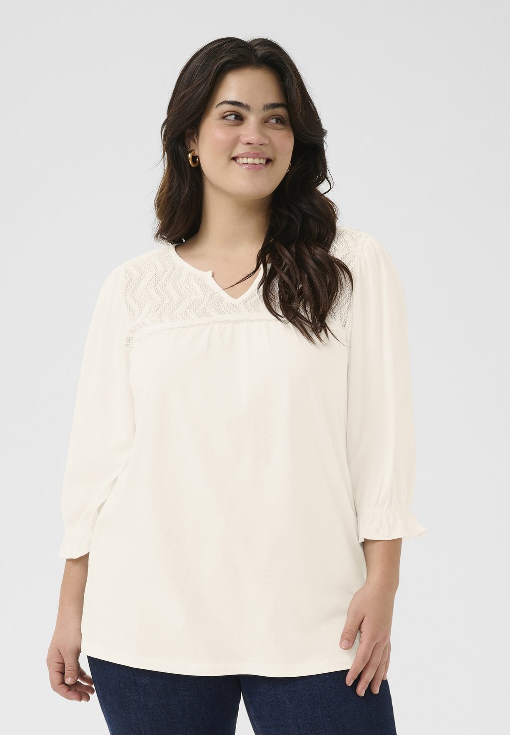 Блуза Kaffe Curve, кремовый
Блуза Kaffe Curve, кремовый