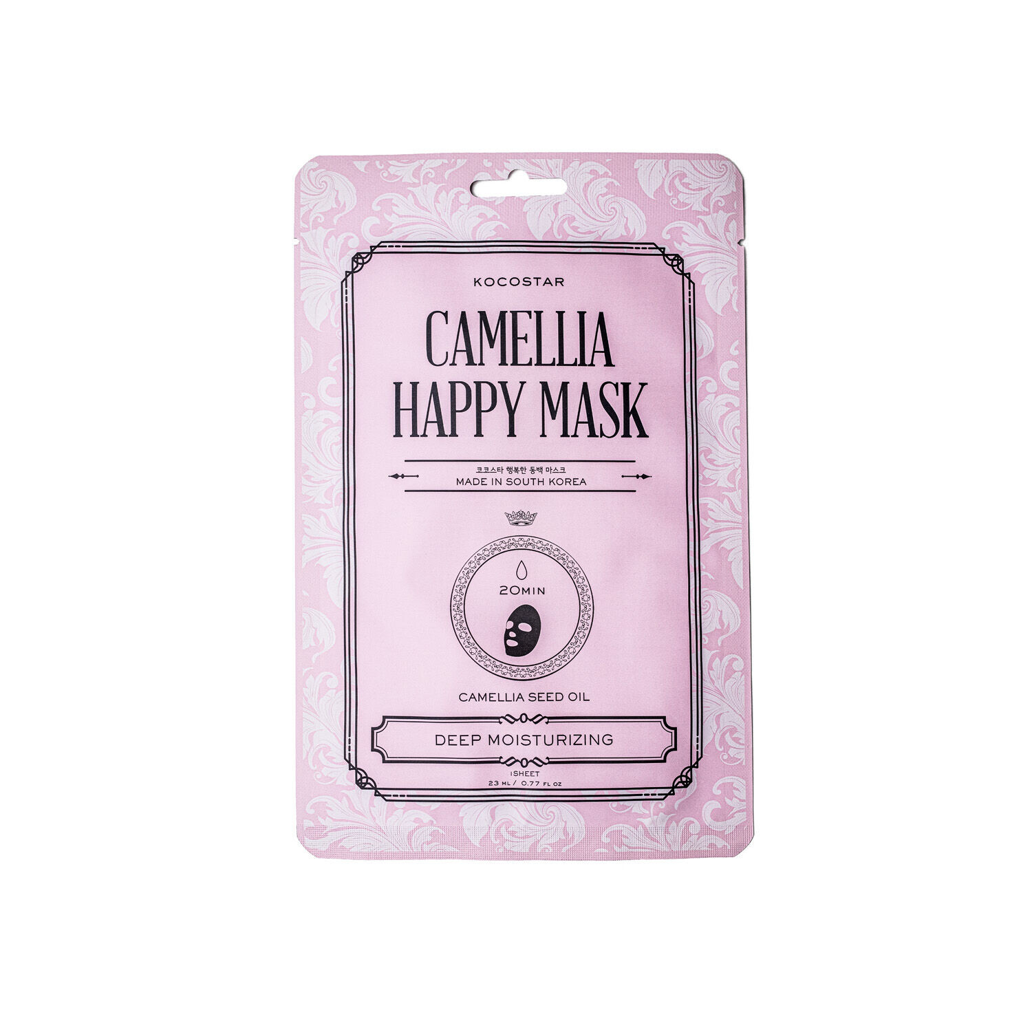 Маска для лица Kocostar Camelia Happy Mask, 25 мл
Маска для лица Kocostar Camelia Happy Mask, 25 мл