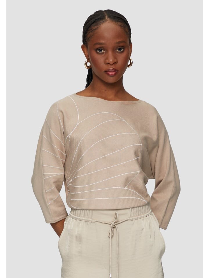 Пуловер sOliver BLACK LABEL Strick 3/4 Arm, бежевый
Пуловер sOliver BLACK LABEL Strick 3/4 Arm, бежевый